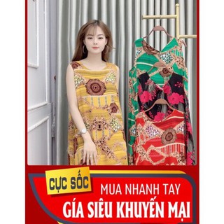 [Sale Khủng] Váy Lanh Xuông, Kiểu Đầm Cho Bà Bầu Đẹp, Siêu Mềm Mịn Thoải Mái Khi Mặc,