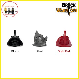Brickwarriors Phụ kiện lego mũ lính trung cổ Thraex Helmet