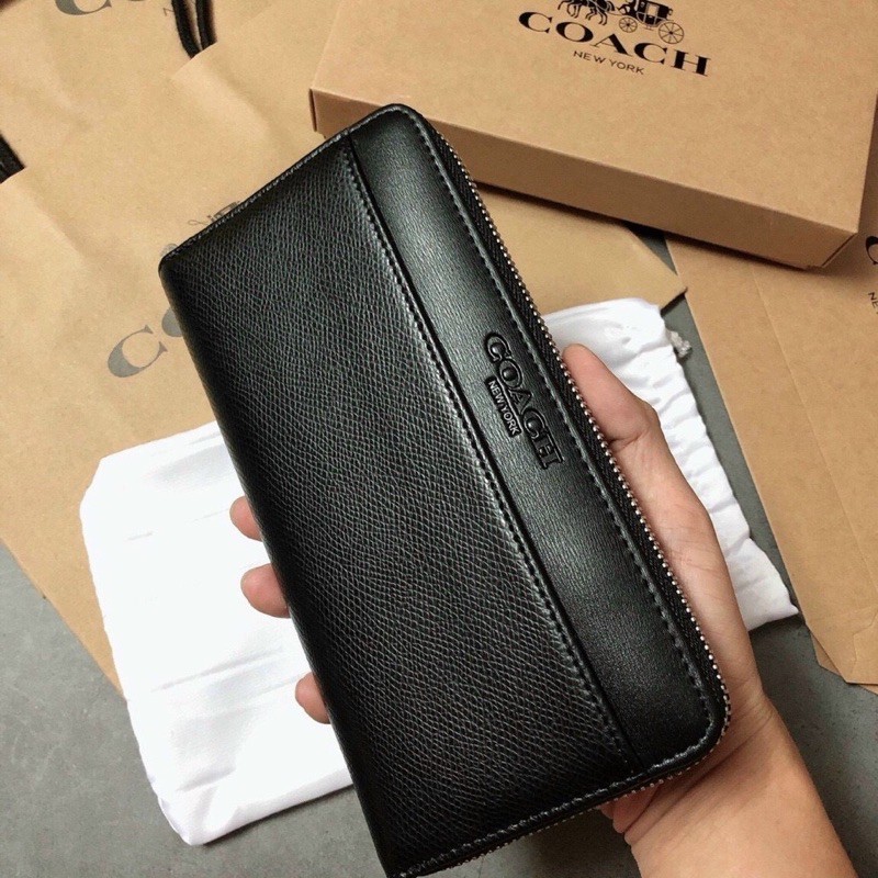 Ví cầm taY Coach unisex siêu sang