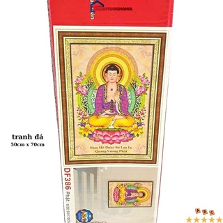 Tranh đính đá phật dược sư DF386 (50cm x 70cm)