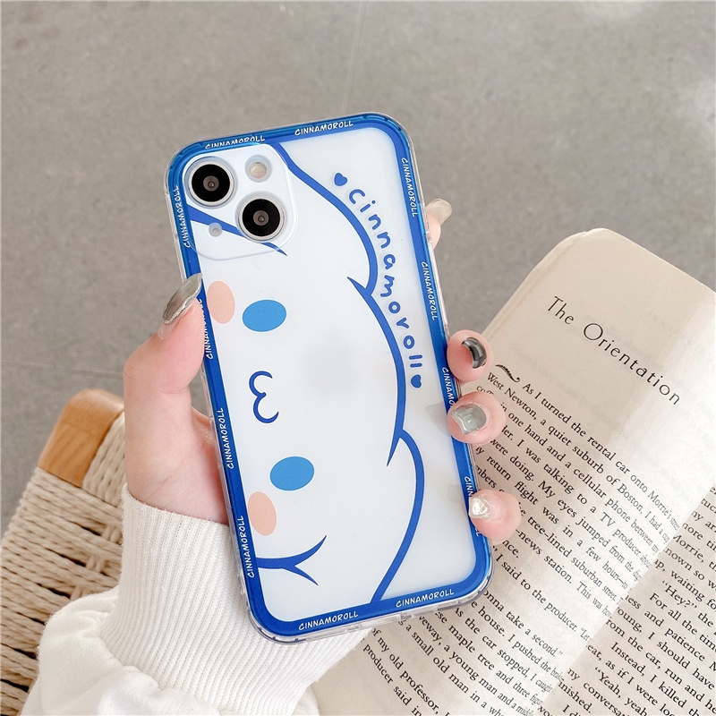 Ốp Điện Thoại Mềm Trong Suốt Chống Sốc In Hình Hoạt Hình Dễ Thương Cho iphone 14 13 12 11 Pro XS Max XR 7 8 Plus