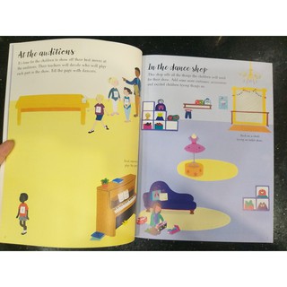Dính dán - Usborne sticker book - Ballet Show