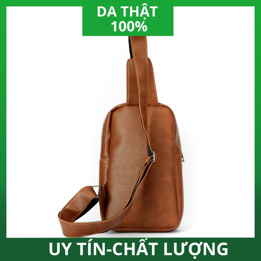 [ HÀNG CAO CẤP ] Túi Đeo Trước Ngực Thời Trang MCK BA409 (đen - nâu) | BigBuy360 - bigbuy360.vn