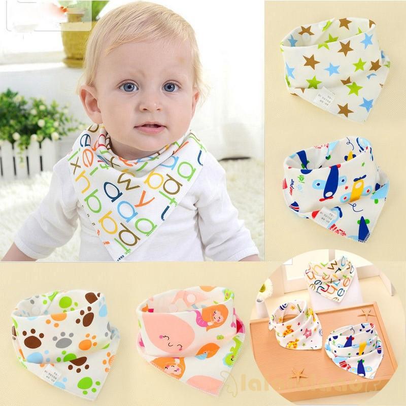 Yếm ăn cotton mềm mại cho bé