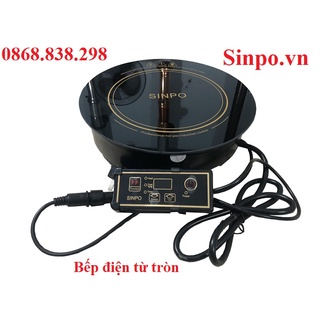 Bếp từ lẩu âm bàn tròn SINPO chuyên dùng cho nhà hàng công suất 2000W