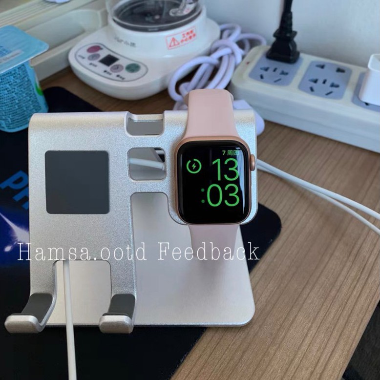 Giá đỡ điện thoại và đồng hồ Apple watch 1 trong 2