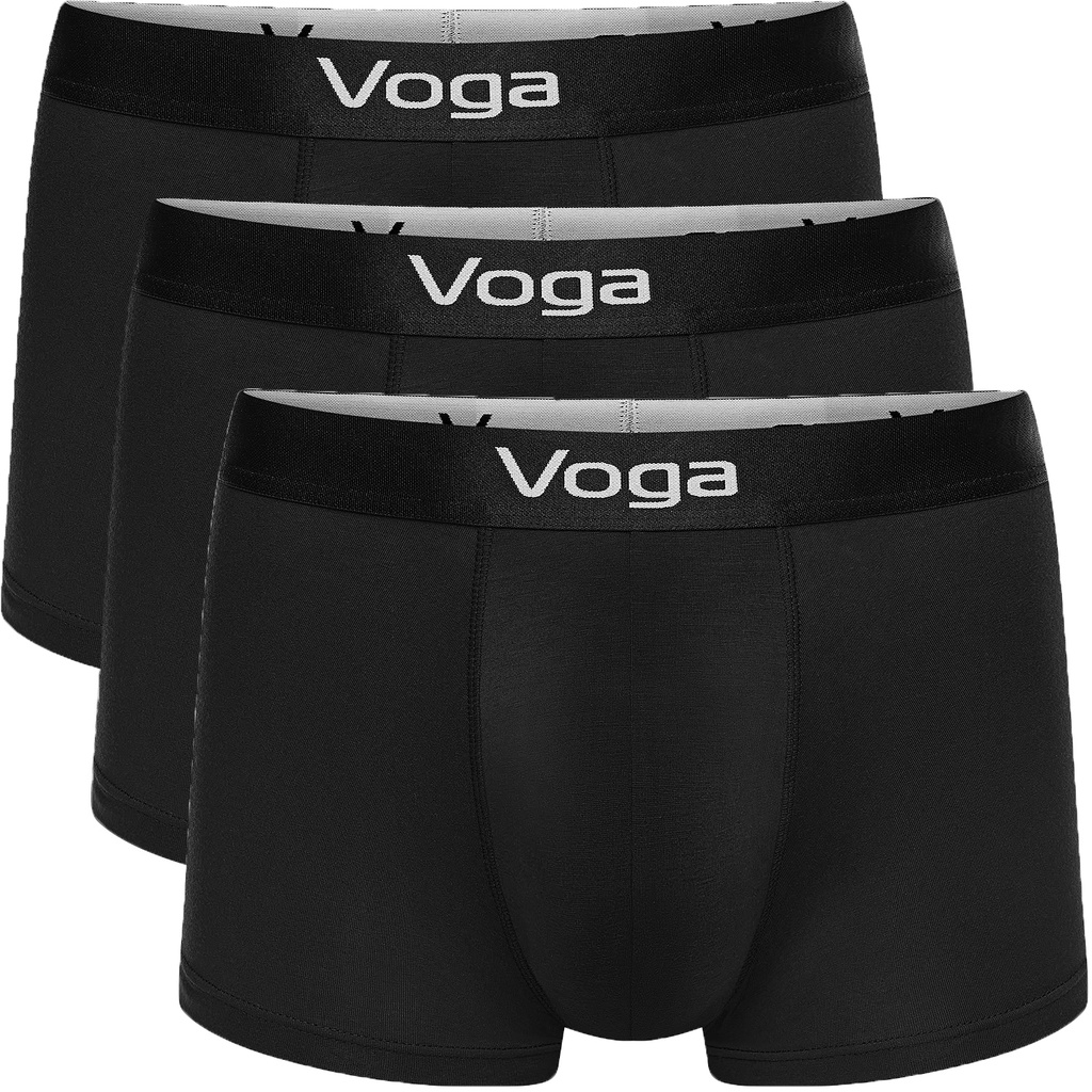 Set 3 quần lót nam kiểu boxer ống ngắn Voga vải cao cấp Modal thoáng mát, hút ẩm, khử mùi