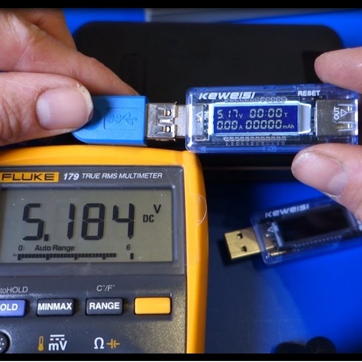 USB tester / thiết bị kiểm tra test dung lượng điện áp dòng xả KWS-V20 / V21