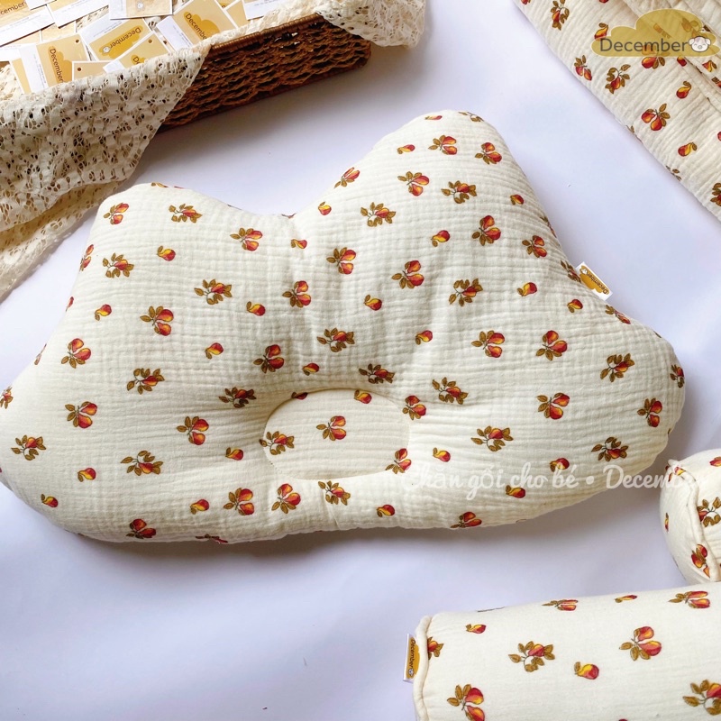 GỐI HÌNH MÂY CHỐNG BẸP ĐẦU CHO BÉ SƠ SINH