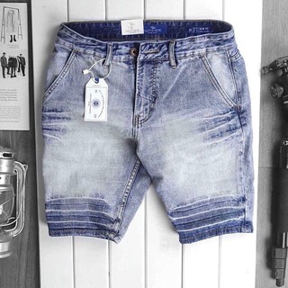 Quần short jean nam trơn cao cấp, chất denim co dãn tốt, hàng chuẫn shop ngochuyvip88 m14
