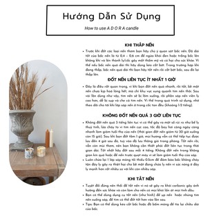 Nến thơm Concrete ADORA