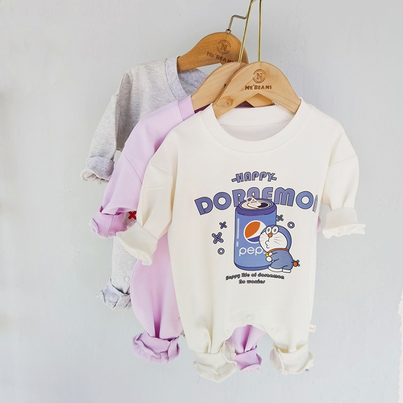 Áo liền quần in hình chuột mickey đáng yêu cho bé