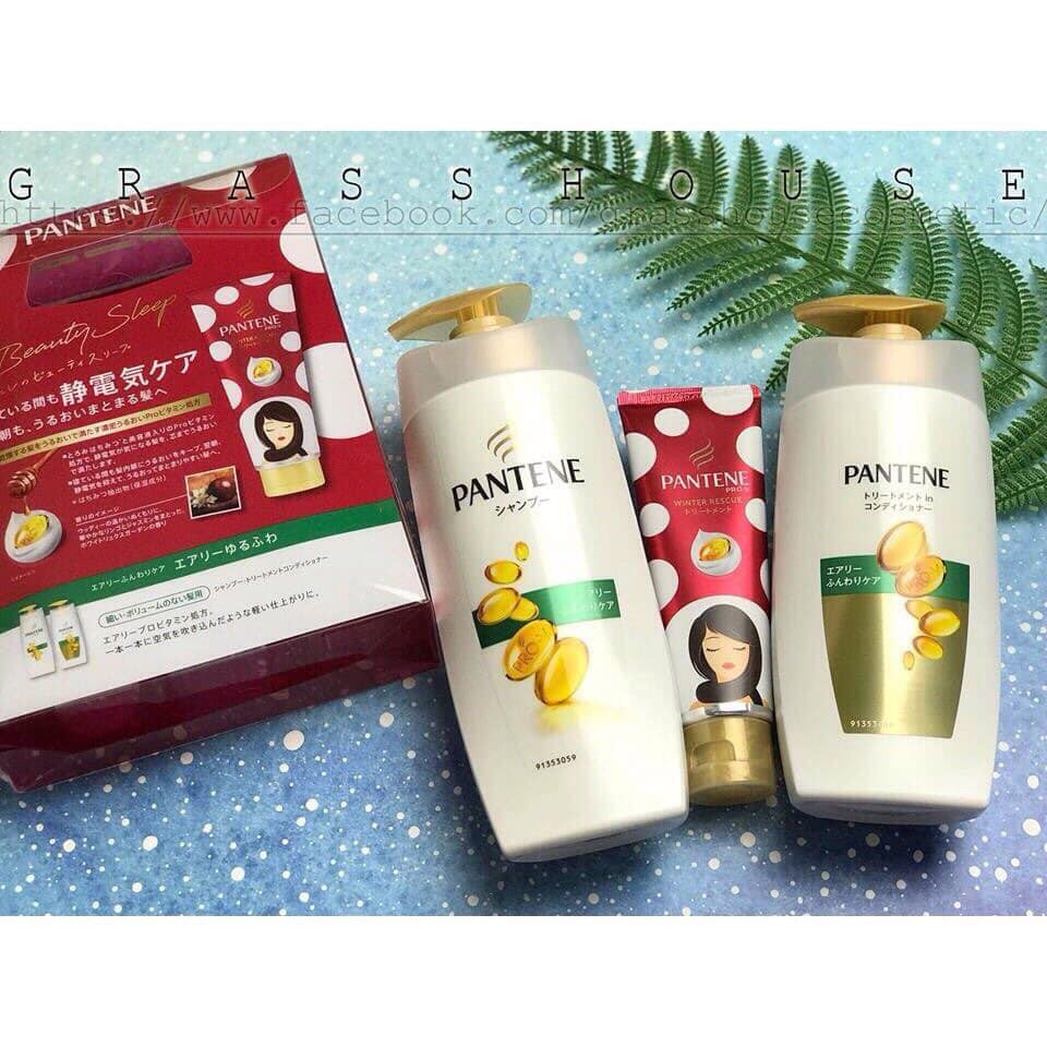 Bộ Gội xả HẤP Pantene set 3 mẫu mới nhật nội địa chính hãng