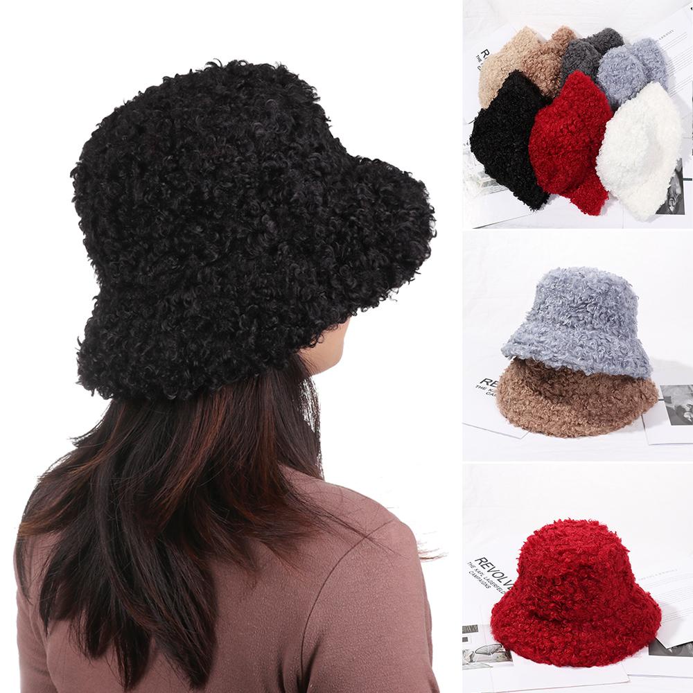 Nón Bucket Màu Trơn Thời Trang Mùa Đông