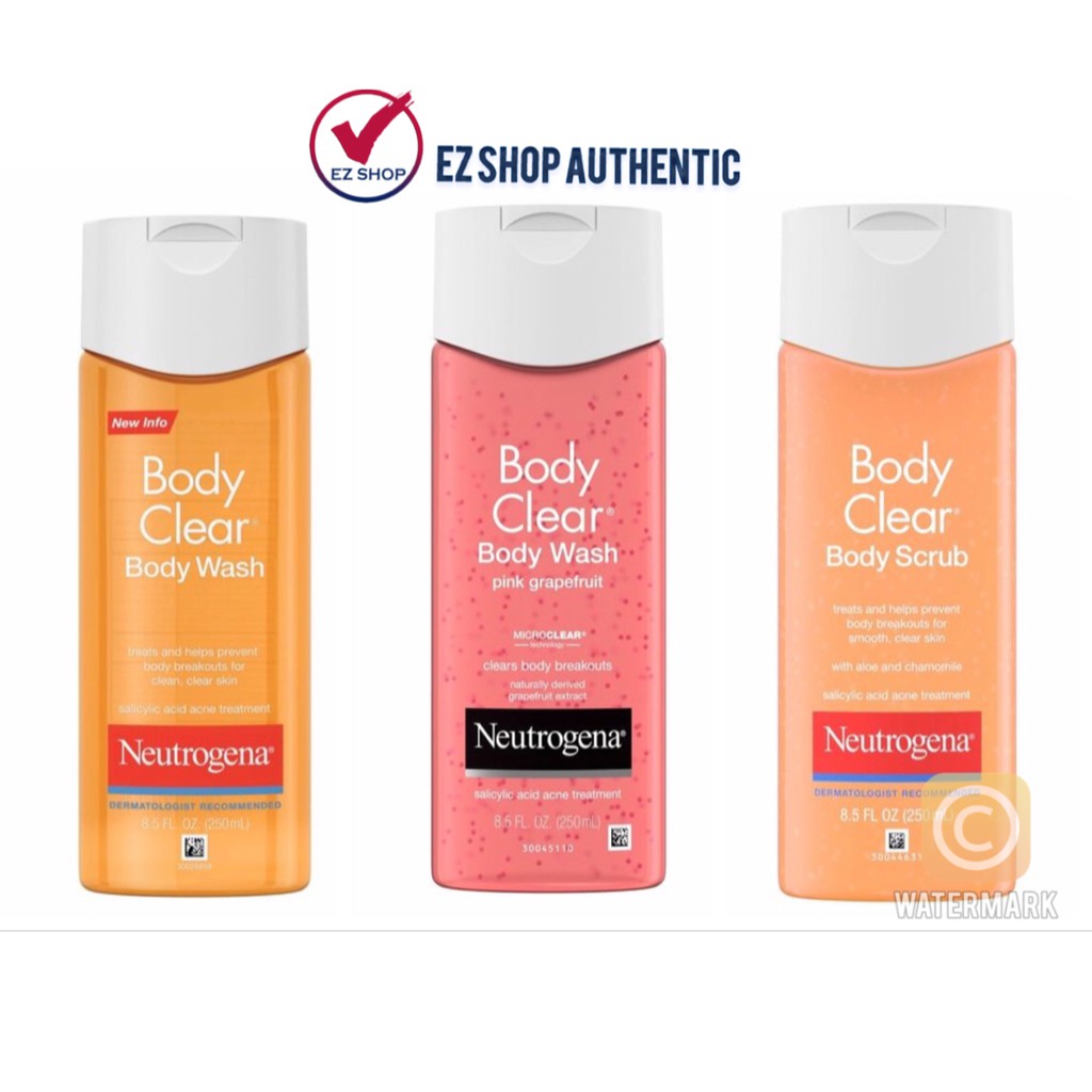 💥Sữa tắm Neutrogena Body Clear Body Wash các loại