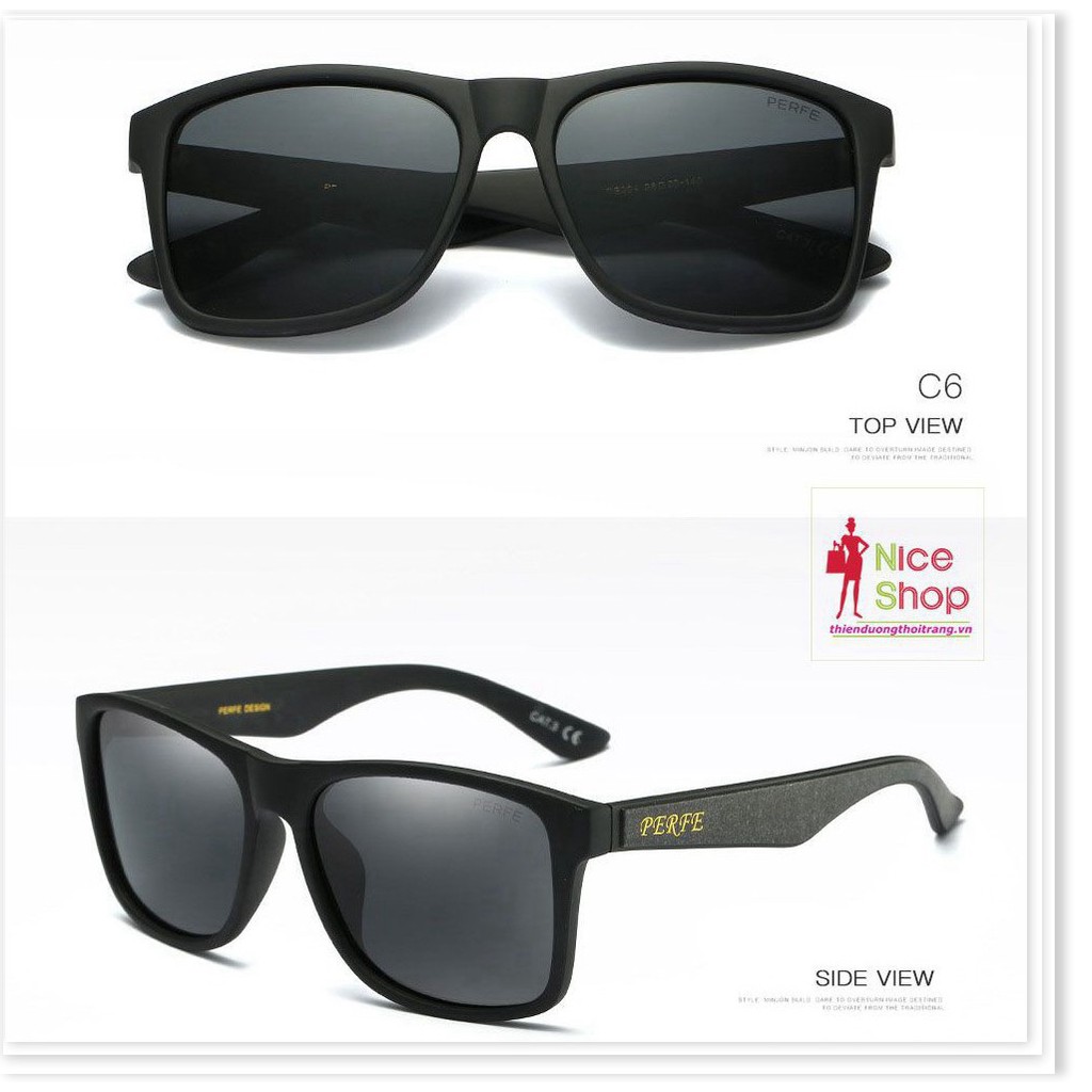 Mắt kính thời trang cao cấp Perpe gọng vuông chống chói - MK0067 - Nice | BigBuy360 - bigbuy360.vn