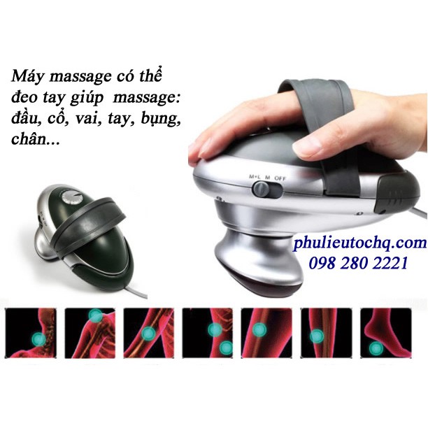 Máy massage hồng ngoại toàn thân  2 chức năng hiệu phú quý