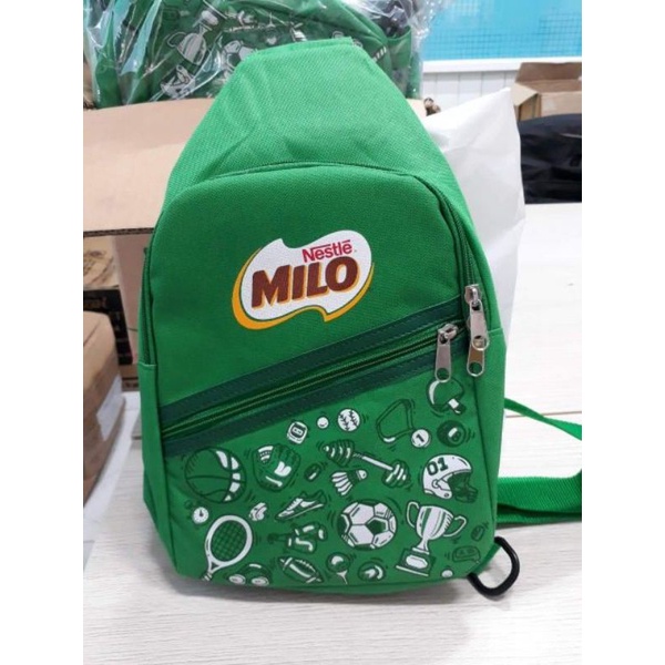 túi đeo chéo/ milo màu xanh - hkm milo
