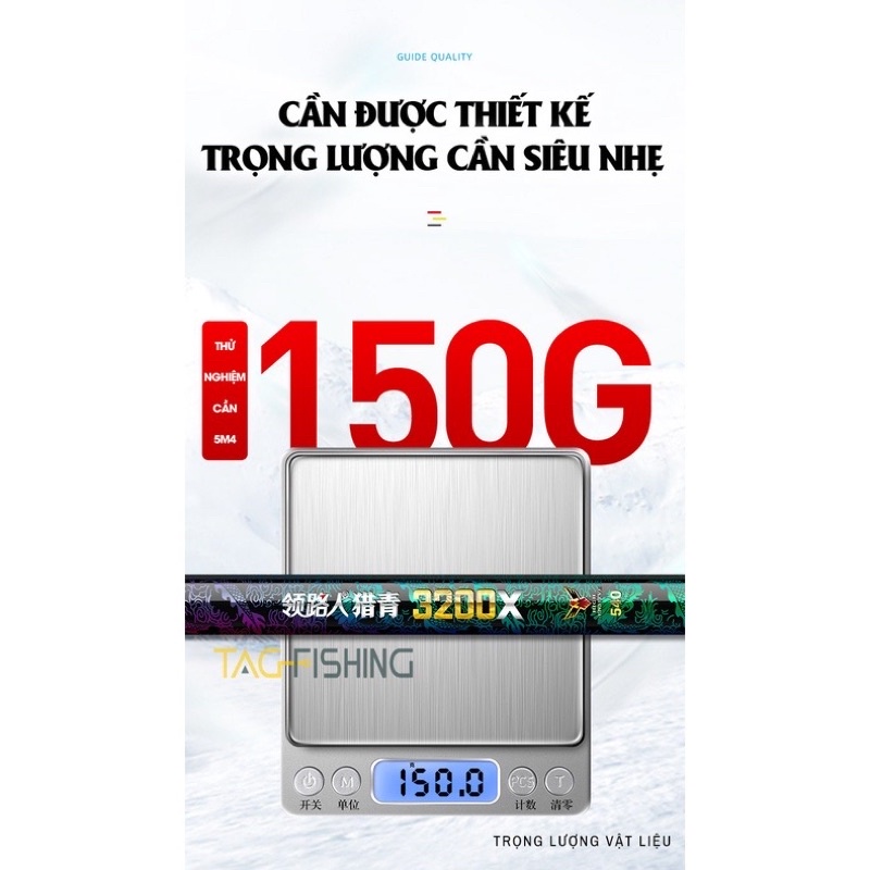 Cần Tay GUIDE Danh Chấn Thiên Hạ 4200X - Chính Hãng