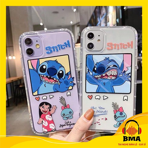 ỐP IPHONE IN STITCH VÀ NHỮNG NGƯỜI BẠN - cho các dòng 7 Plus/6s/6/6 plus/6s plus/7/8/8plus/X/XS/XR/XS MAX/11/11PRO/11 PR