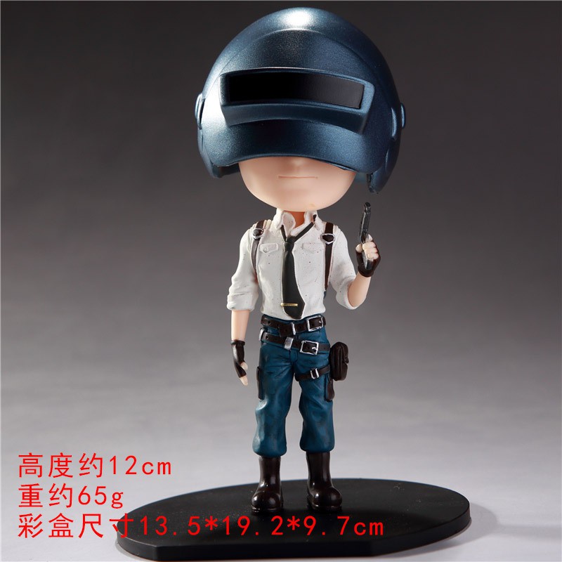 Tượng Mô Hình Nhân Vật Game Pubg Phong Cách Chibi