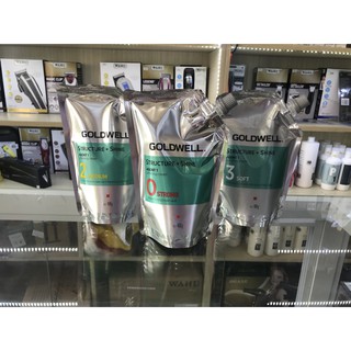 _THUỐC UỐN GOLDWELL STRUCTURE + SHINE 400ML _1 Túi