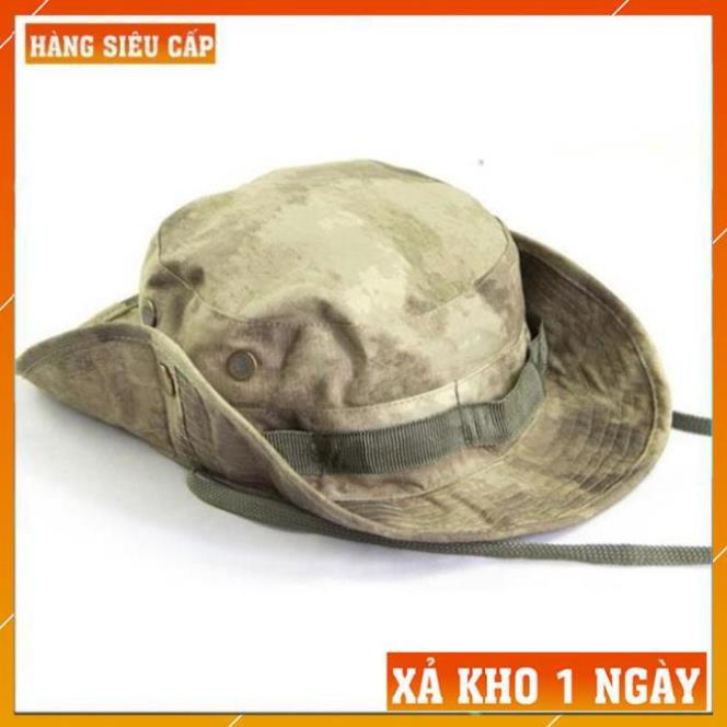 [FreeShip – Xả Kho 1 Ngày] Mũ Tai Bèo Lính Mỹ - Nón Tai Bèo Rằn Ri