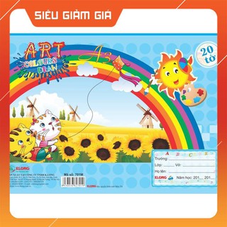Vở vẽ a3 klong - 20 tờ; 701m - sỉ ib