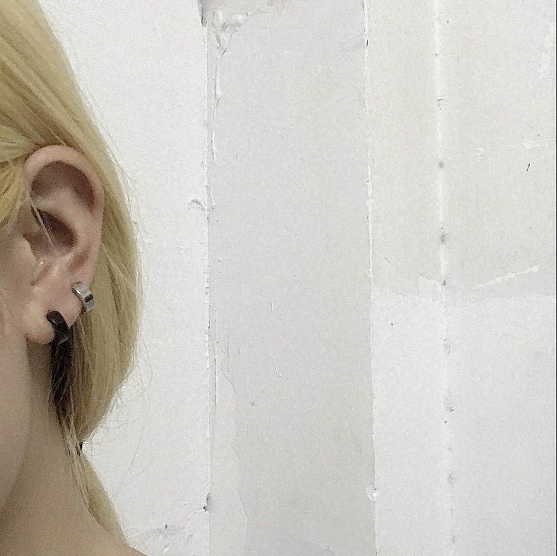 Khuyên Tai Hở Bằng Thép Titan 23B178 Thời Trang Cá Tính Cho Nam Nữ