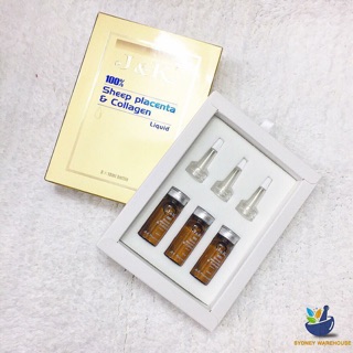 Tinh Chất Nhau Thai Cừu Và Collagen Chống Lão Hóa - J&K Sheep Placenta Collagen