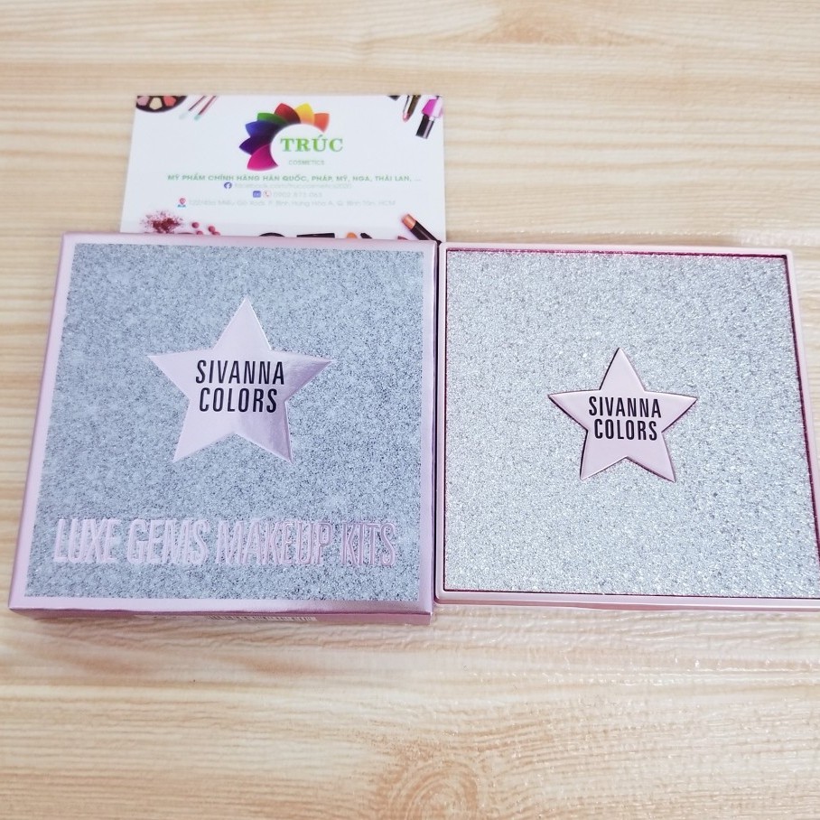 💞Set Mắt - Má - Highlight - Tạo Khối Sivanna Luxe Gems HF5035 | BigBuy360 - bigbuy360.vn