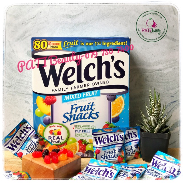 [Gói Lẻ] Kẹo Dẻo Trái Cây Welch