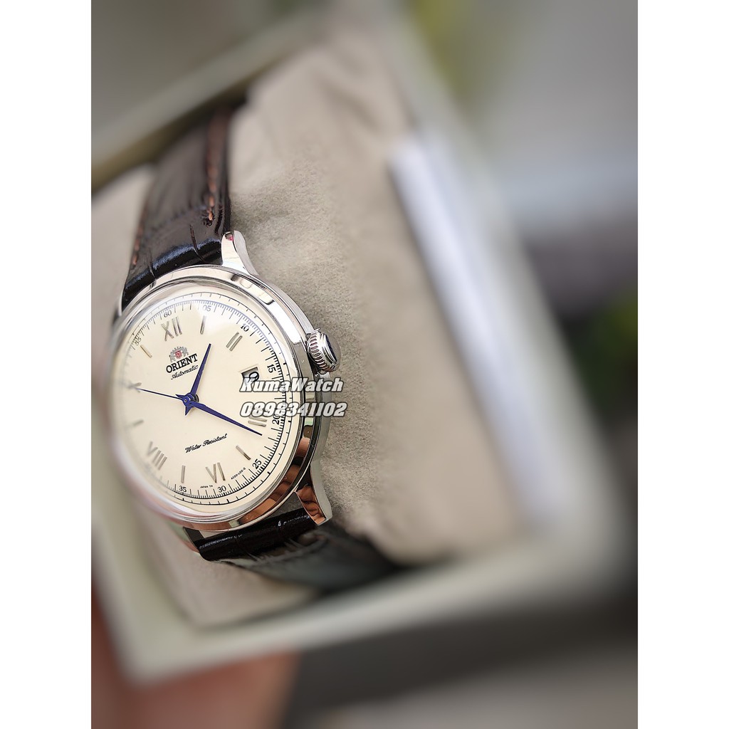 Đồng Hồ Nam Orient Bambino Gen 2 - Full màu- Máy cơ Automatic, Hackingstop, Kính cong, 40.5mm