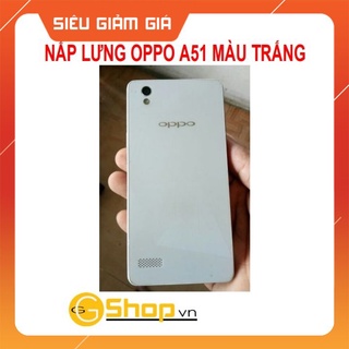 Nắp lưng oppo a51 màu trắng