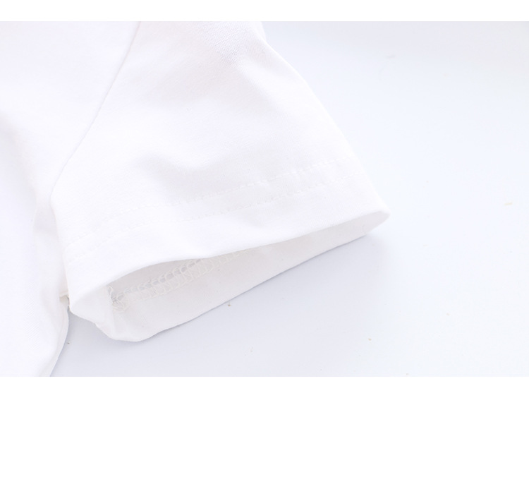 Áo thun in hình kỳ lân đính kim sa thời trang cho bé gái – Áo thun
