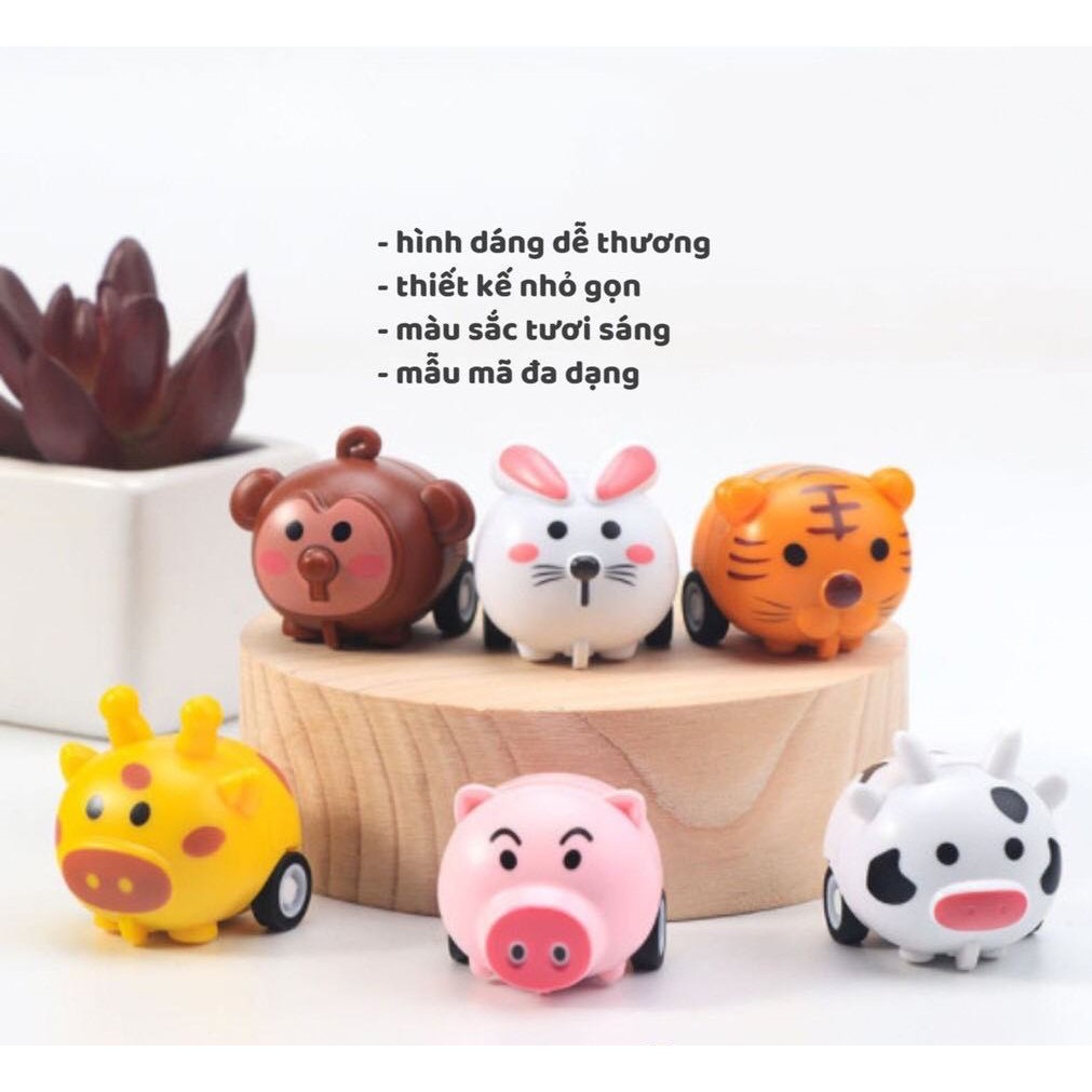 Con Vật Bánh Đà VPPT&amp;T siêu dễ thương chất liệu nhựa ABS cao cấp CD0650