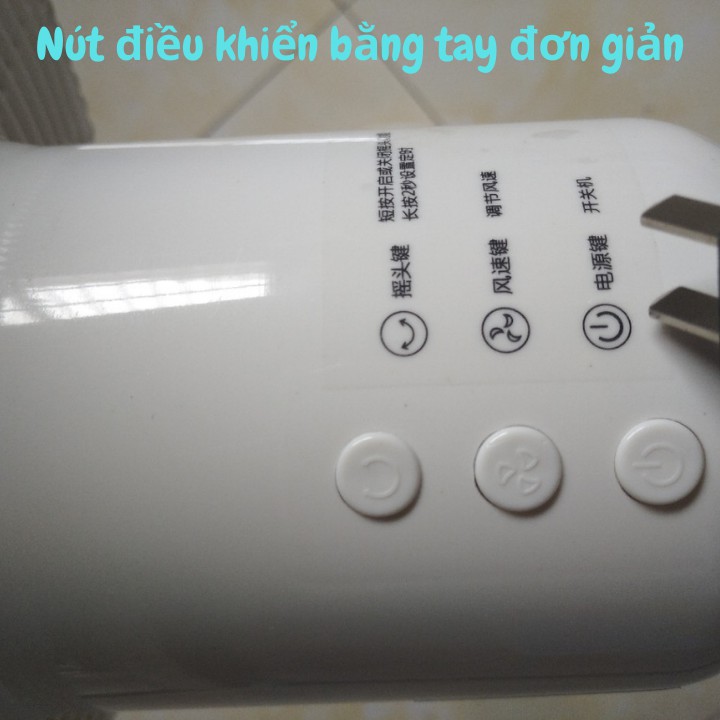 Quạt Điện Cây Đứng Hoặc Lửng Điều Khiển Từ Xa Có Hẹn Giờ 7 Cánh 3 Tốc Độ Gió Sang Trọng Siêu Mát