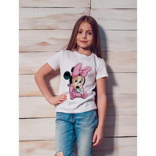 Áo Thun Bé Gái - Dễ Thương - Mickey Mouse - Cao Cấp