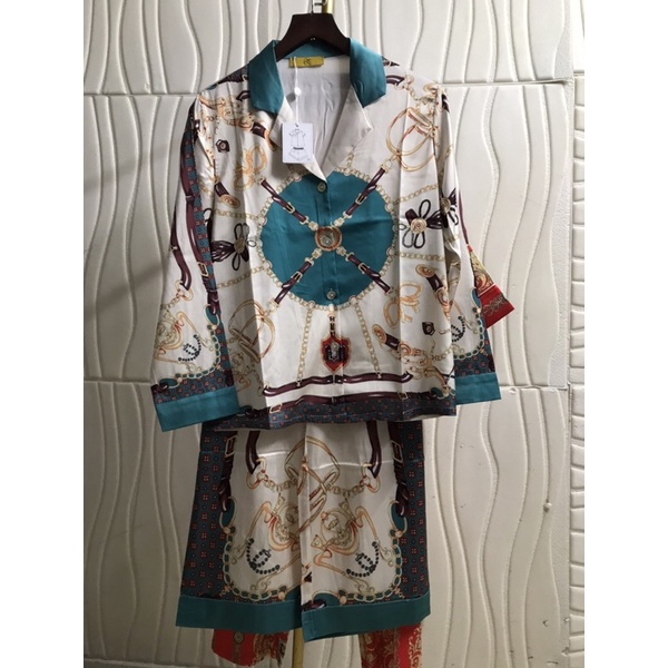 PIJAMA LỤA CLC BÌNH THÁI VÀNG CCQC