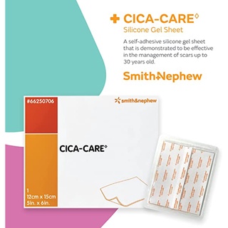 Miếng dán silicone trị sẹo lồi cica care 12x15cm