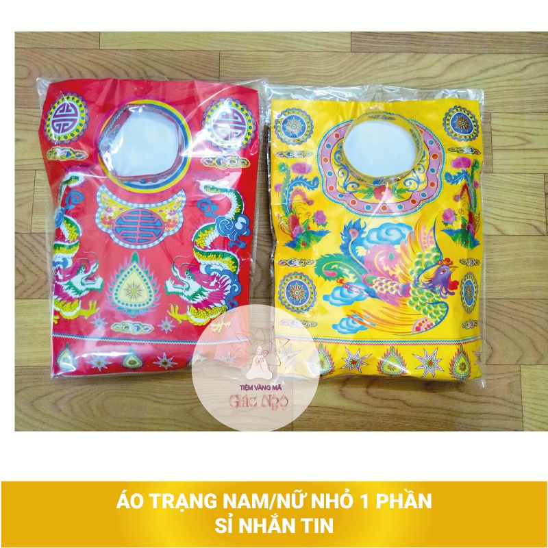 Áo Trạng Nam Nữ Nhỏ - Vàng Mã Giá Rẻ Sỉ Lẻ