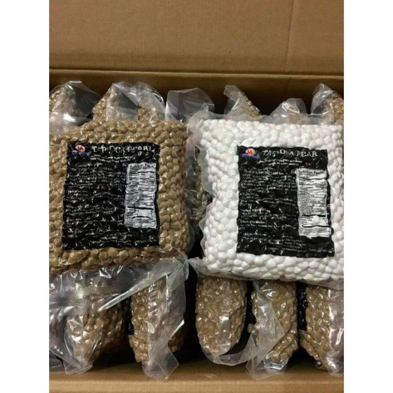 Trân Châu Đen Minh Hạnh_ Gói 1kg, Dẻo, Dai. Nhựa Huysun