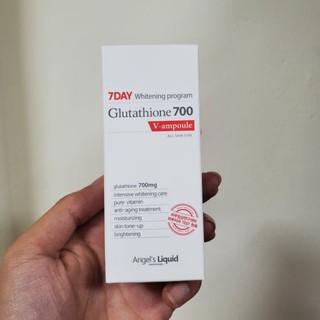 Tinh Chất Angel's Liquid 7 Day Whitening Program Glutathione 700 V-Ample