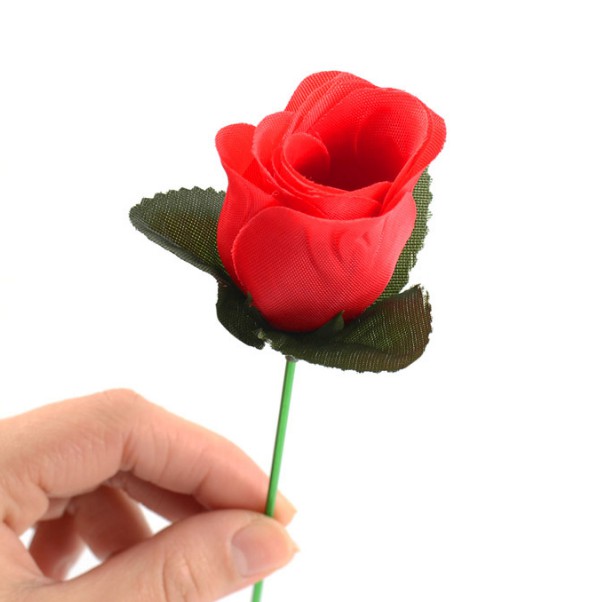 Ảo thuật đuốc lửa hóa hoa hồng hàng cao cấp thân kim loại cứng đẹp