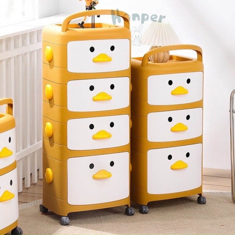Tủ Nhựa Dựng Đồ Cao Cấp Hình Vịt Honper