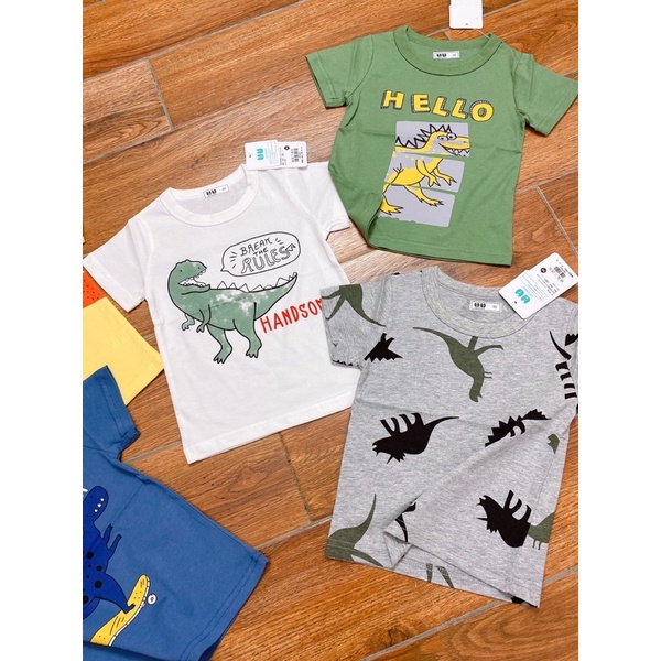 Áo Phông Cộc Tay Chất thun Cotton Hàng 27kids size 90-140 cho bé 10-25kg