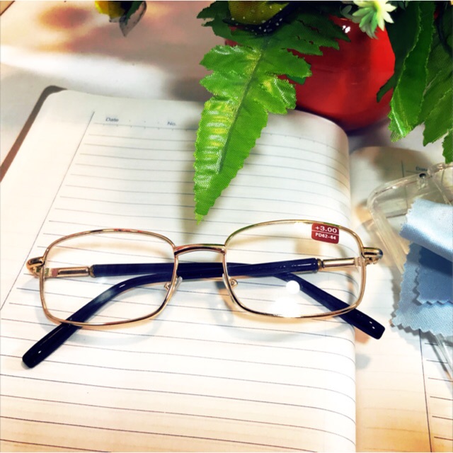 Kính viễn thị, kính lão cho người người cao tuổi cắt sẵn từ 1 đến 4 độ