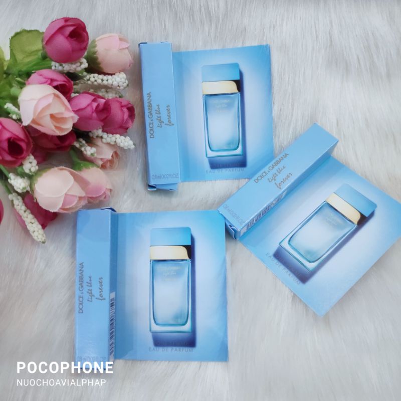 Sample Nước Hoa Nữ Dolce & Gabbana Light Blue Forever EDP 0.8ml