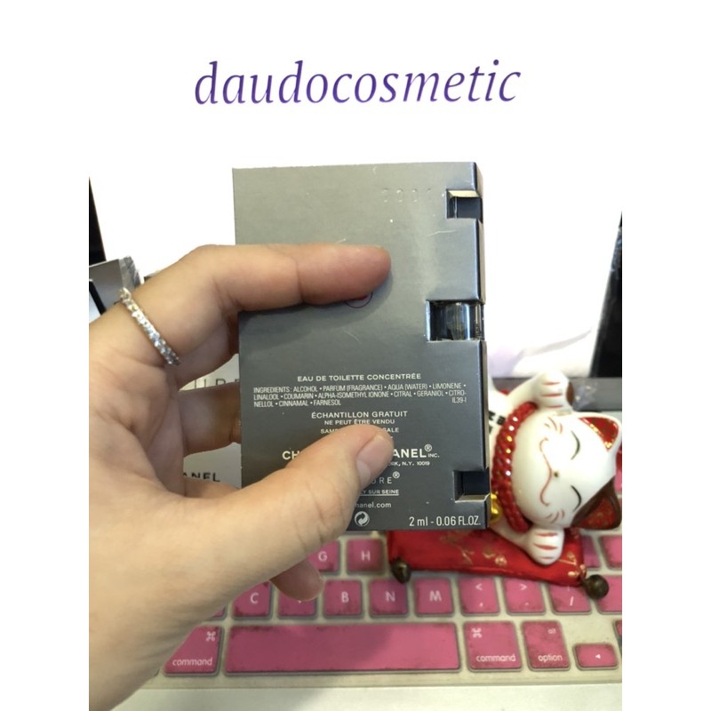 [ vial ] Nước hoa Channel Allure Homme Sport EDT - Eau Extreme Chanel EDP 1.5ml | Thế Giới Skin Care