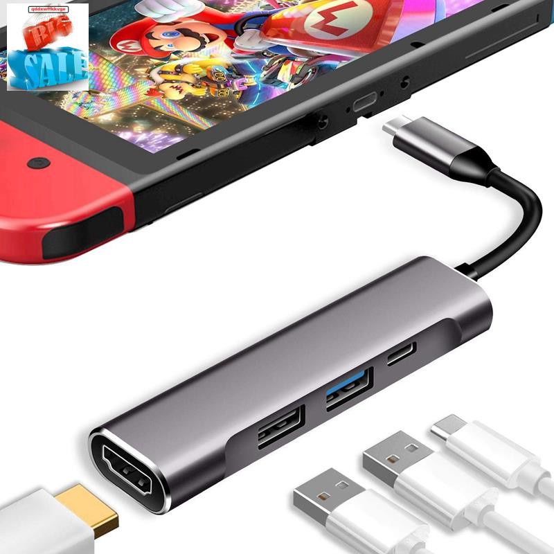 SAMSUNG Bộ Chia Cổng Usb Type C Sang Hdmi Đa Cổng Usb-C (Usb3.1) Cho Nintendo Switch, 4k Hdmi Dex Station S10 / 9 / 8 / Note8 / 9 / S Tab